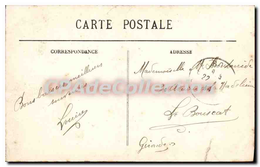 Montauban (T.-et-G.) — Le Cours Foucault — éditeur non identifié — Reverso