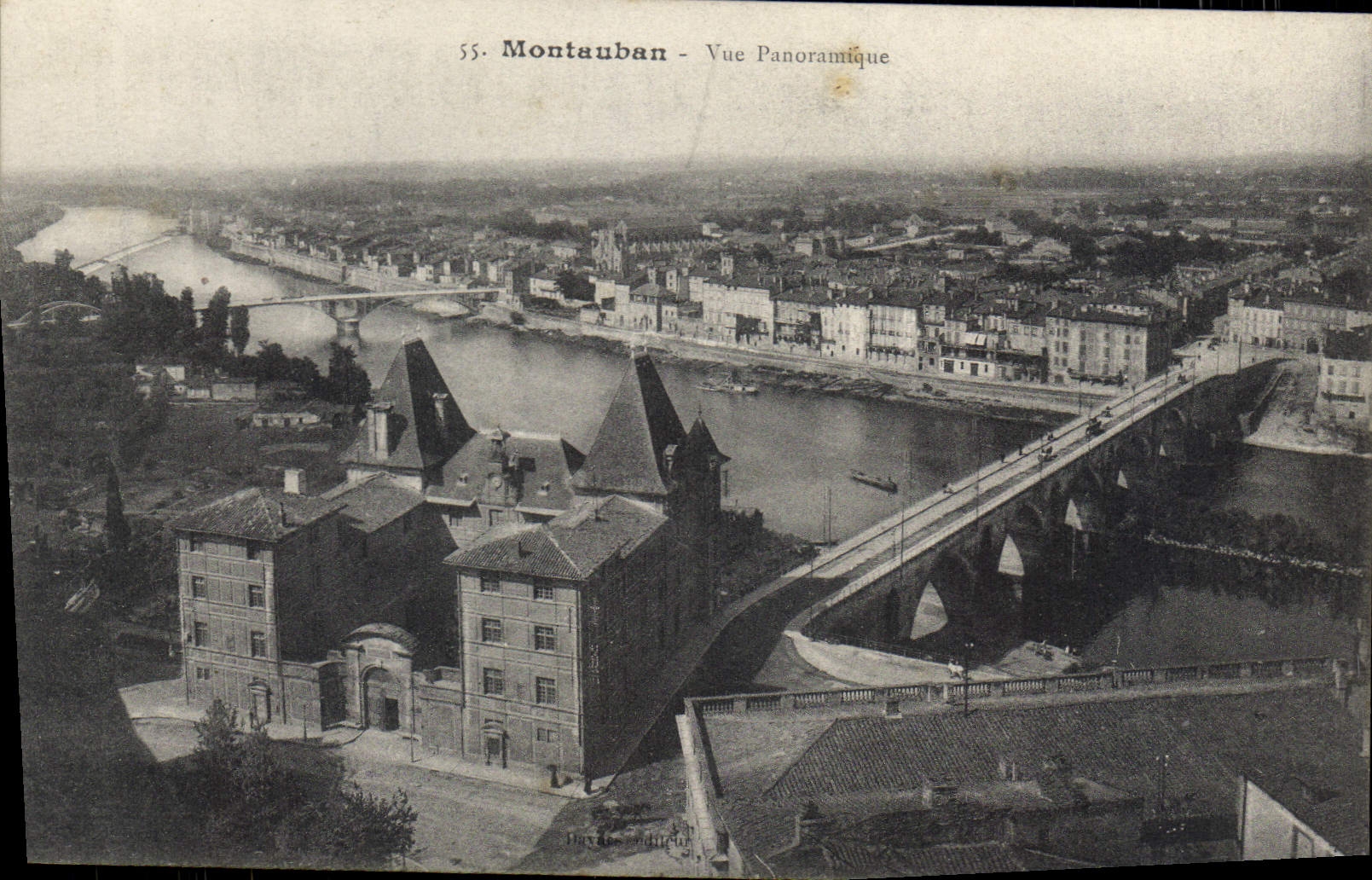 CPA Tarn et Garonne Montauban Vue Panoramique