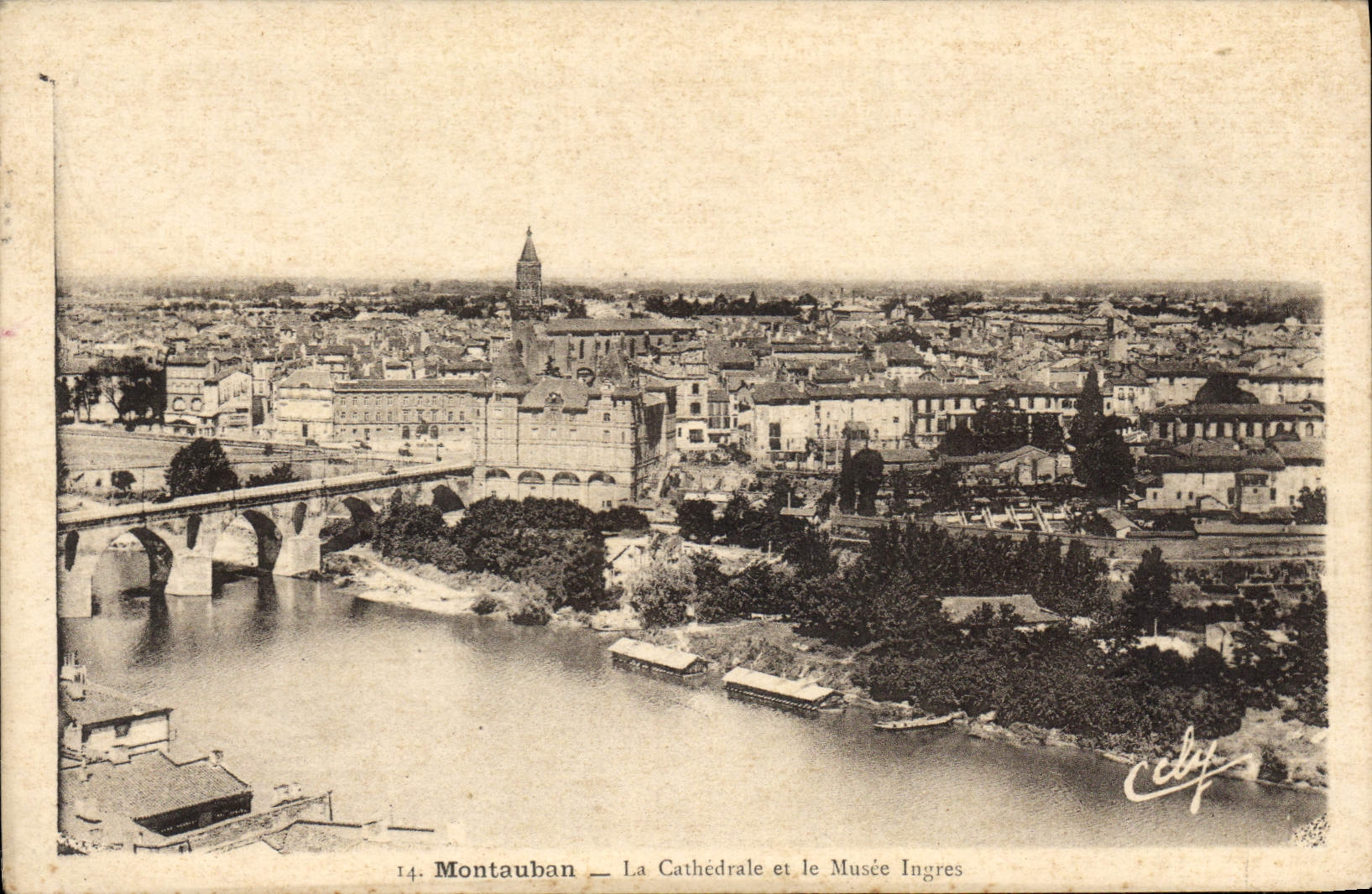 Montauban — La Cathédrale et le Musée Ingres — Cély