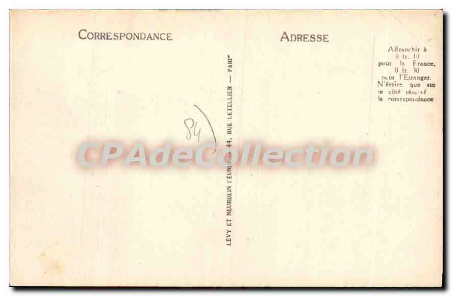 Orange - La Rue Pontillae — vue sous un arc en pierre avec église en arrière-plan — L.L. n°31 — Reverso