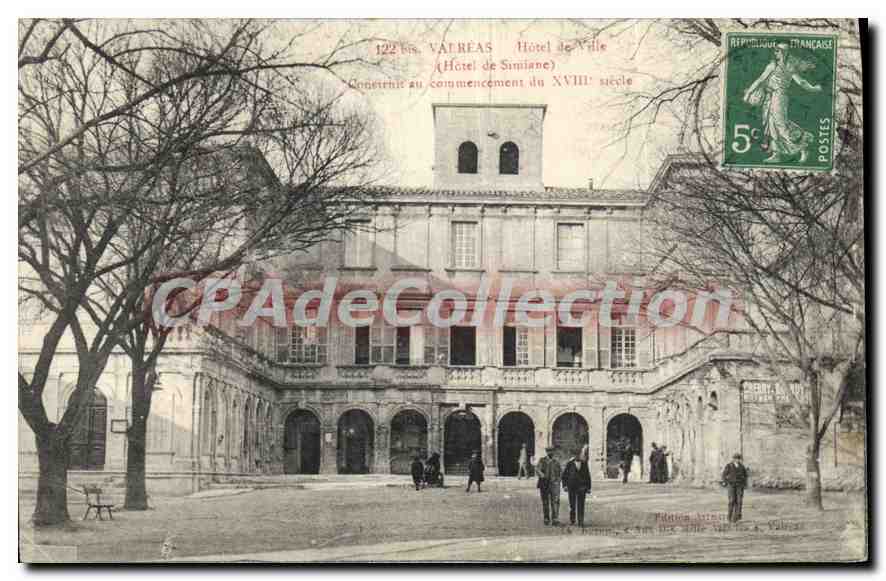 CPA Vaucluse Valreas Hotel de Ville (Hotel de Simiane)