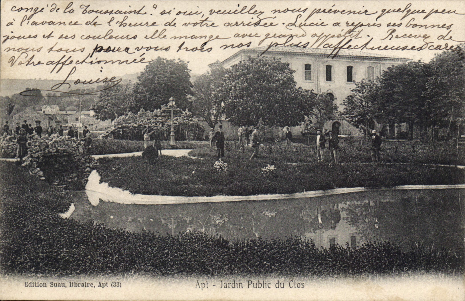Apt - Jardin Public du Clos — Edition Suau, libraire, Apt (33)