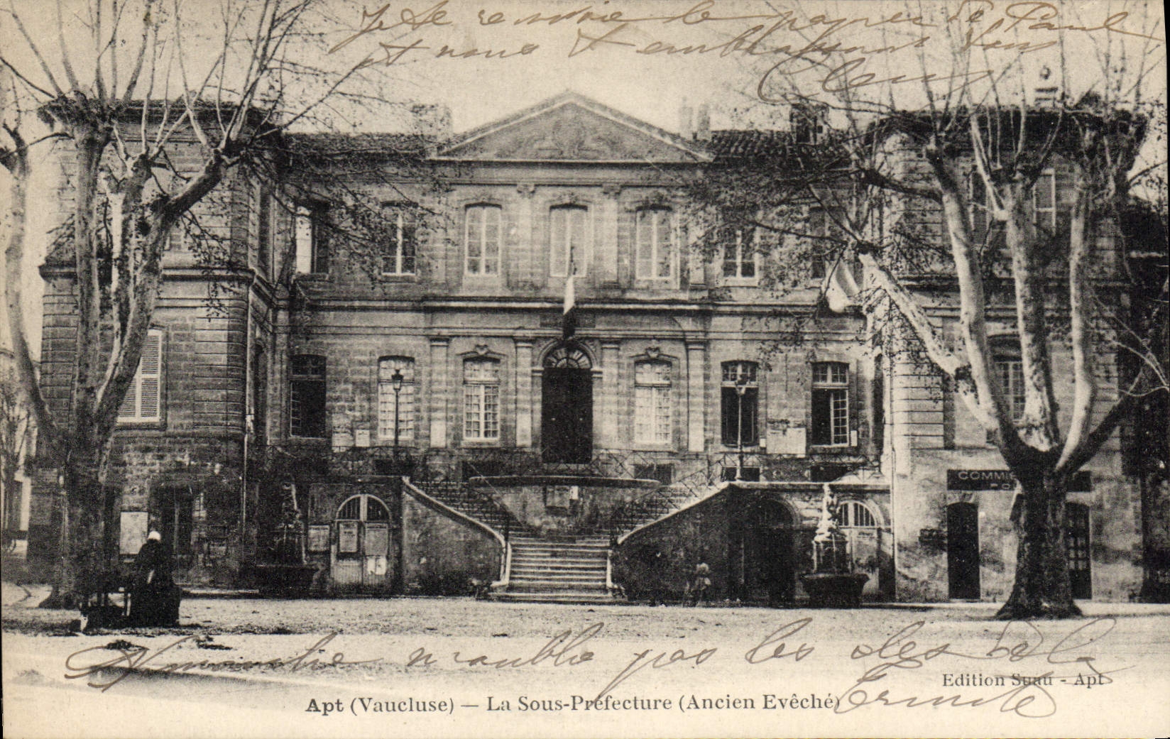 Apt (Vaucluse) — La Sous-Préfecture (Ancien Evêché) — Edition Suard - Apt