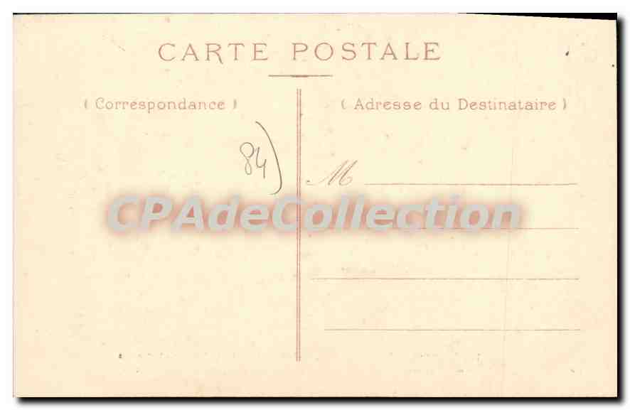 Avignon — Place Crillon — Ancien Théâtre, bâtiment de A. Bondurand, constructeur d'automobiles et carrosserie — Verso