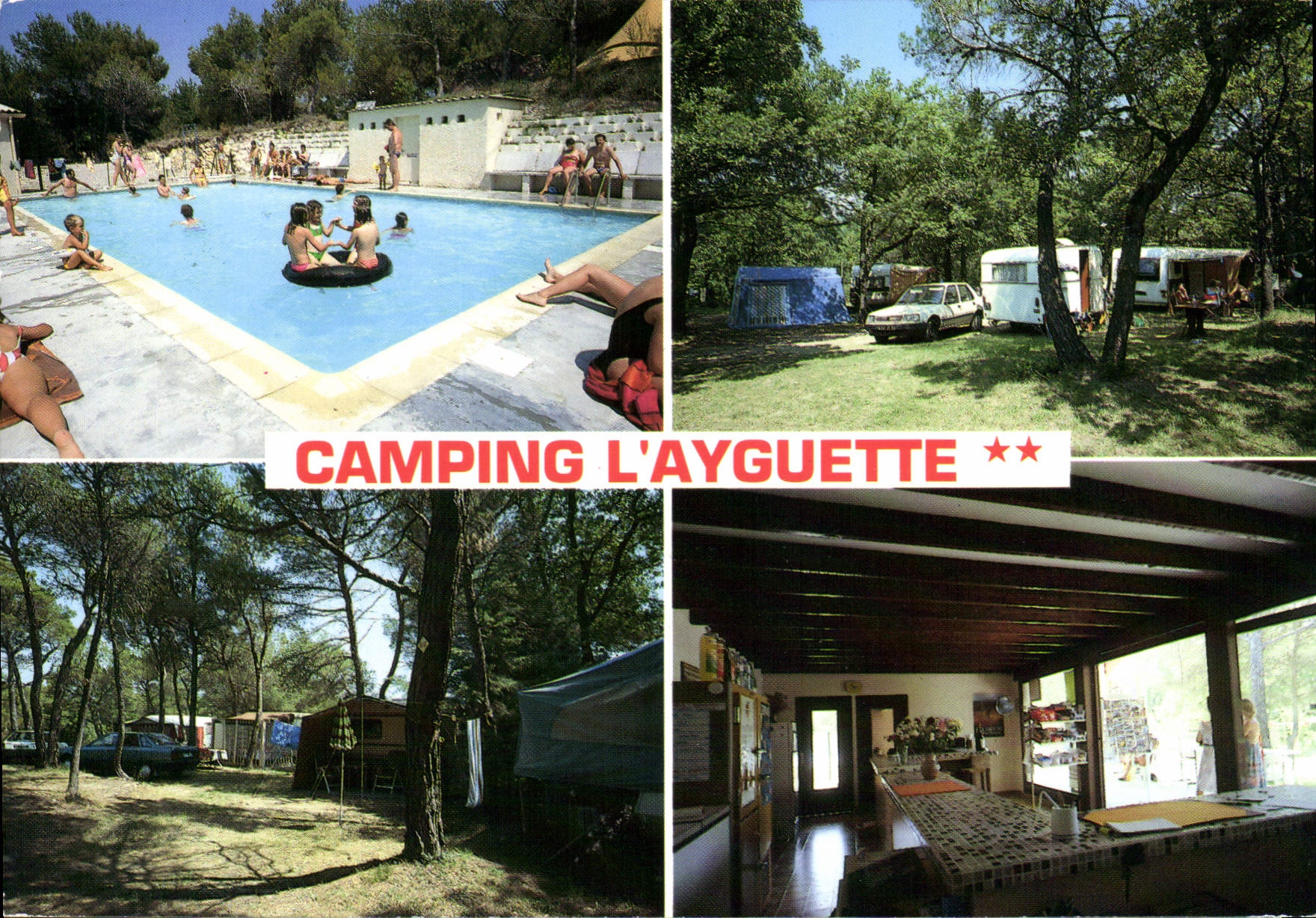 Camping L'Ayguette — Éditeur G.A.L. Althélies, n° 90.21