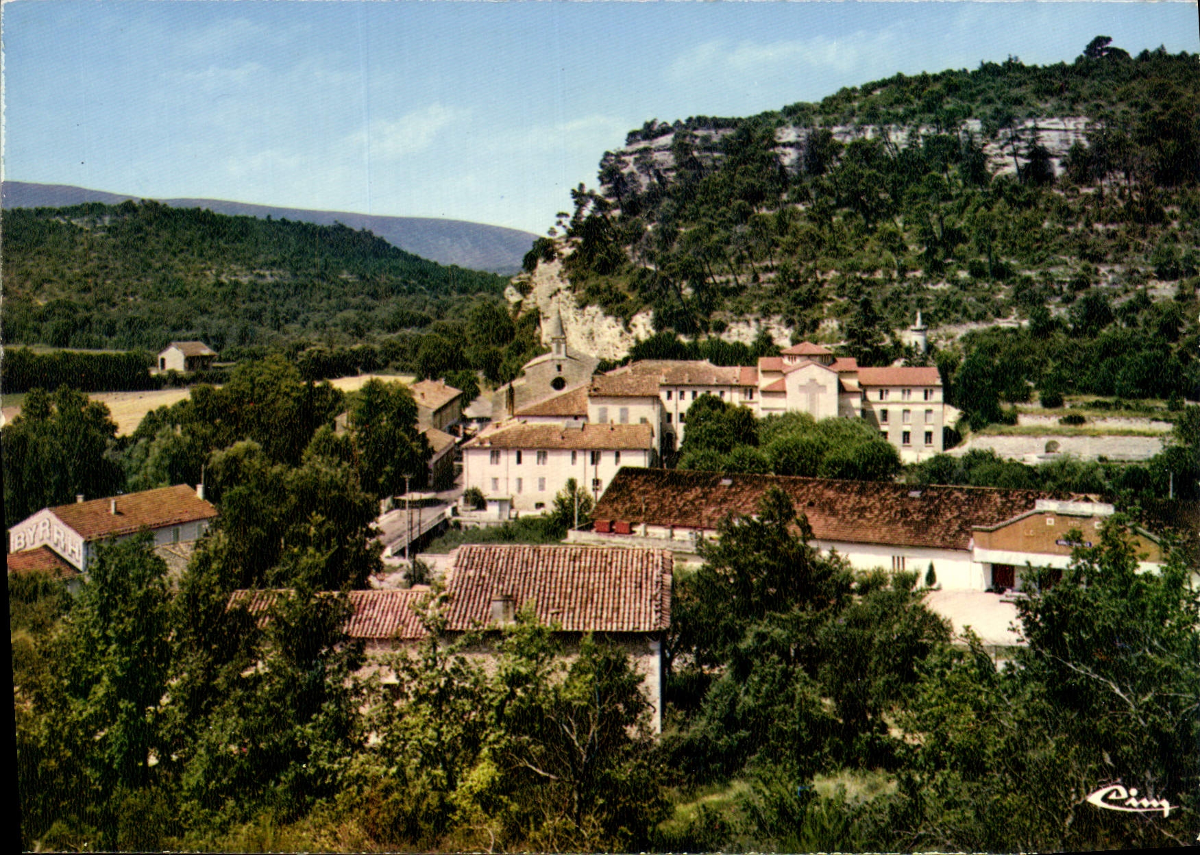 Notre-Dame-de-Lumières — Vue générale du pèlerinage — Imprimeur Combier