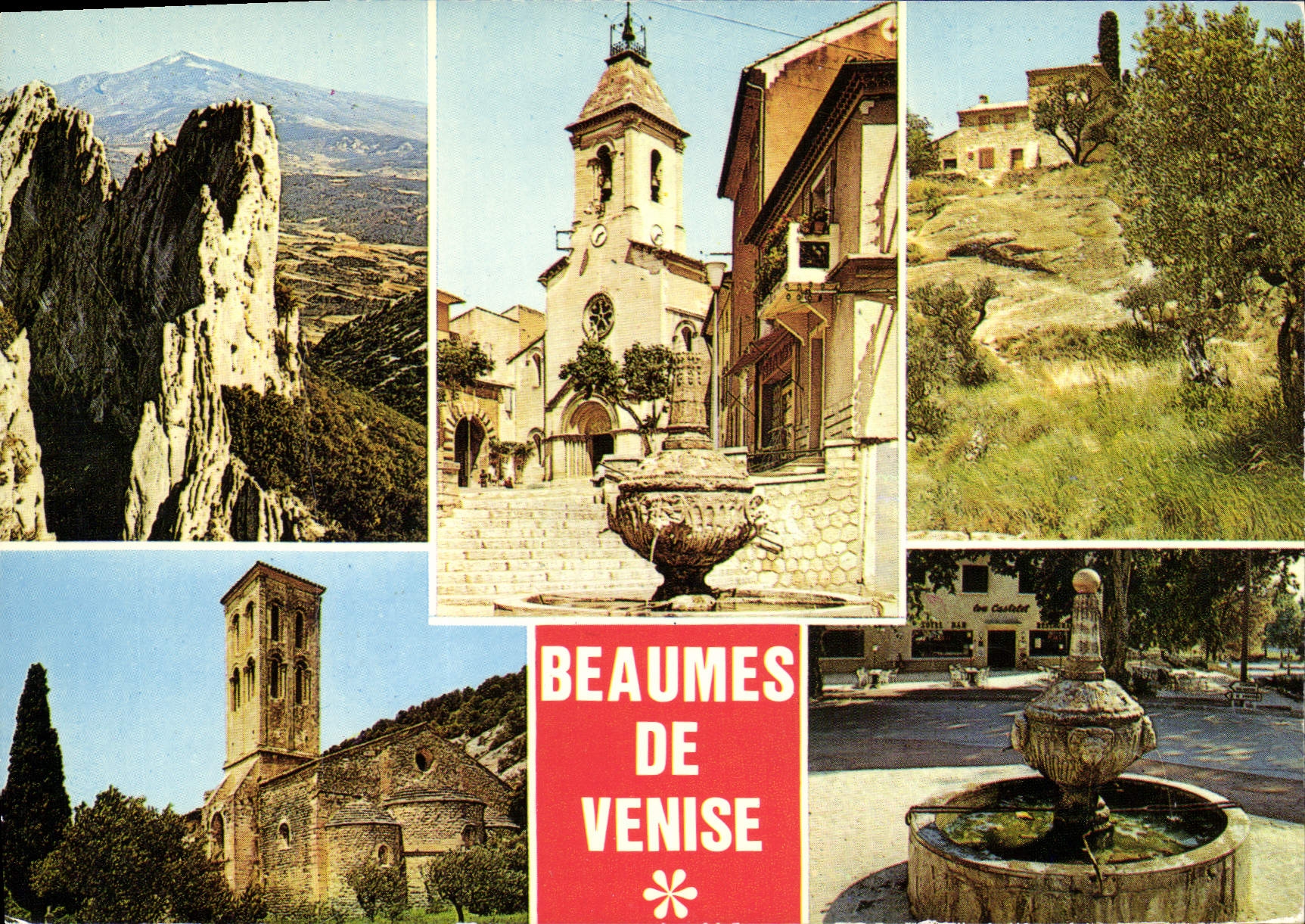 Beaumes-de-Venise — vue panoramique — Éditions 'SL' n° 95.779