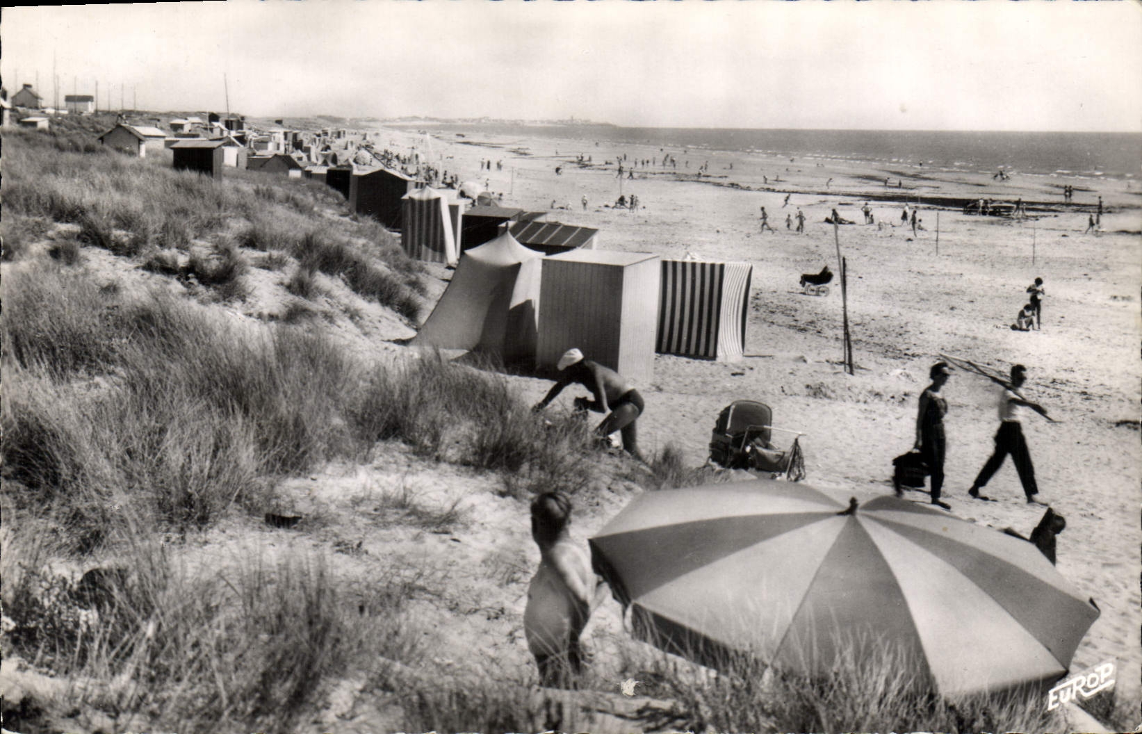 Saint Jean de Monts (Vendée) — La Plage des Demoiselles — Edition by PEURON, Serresquardines