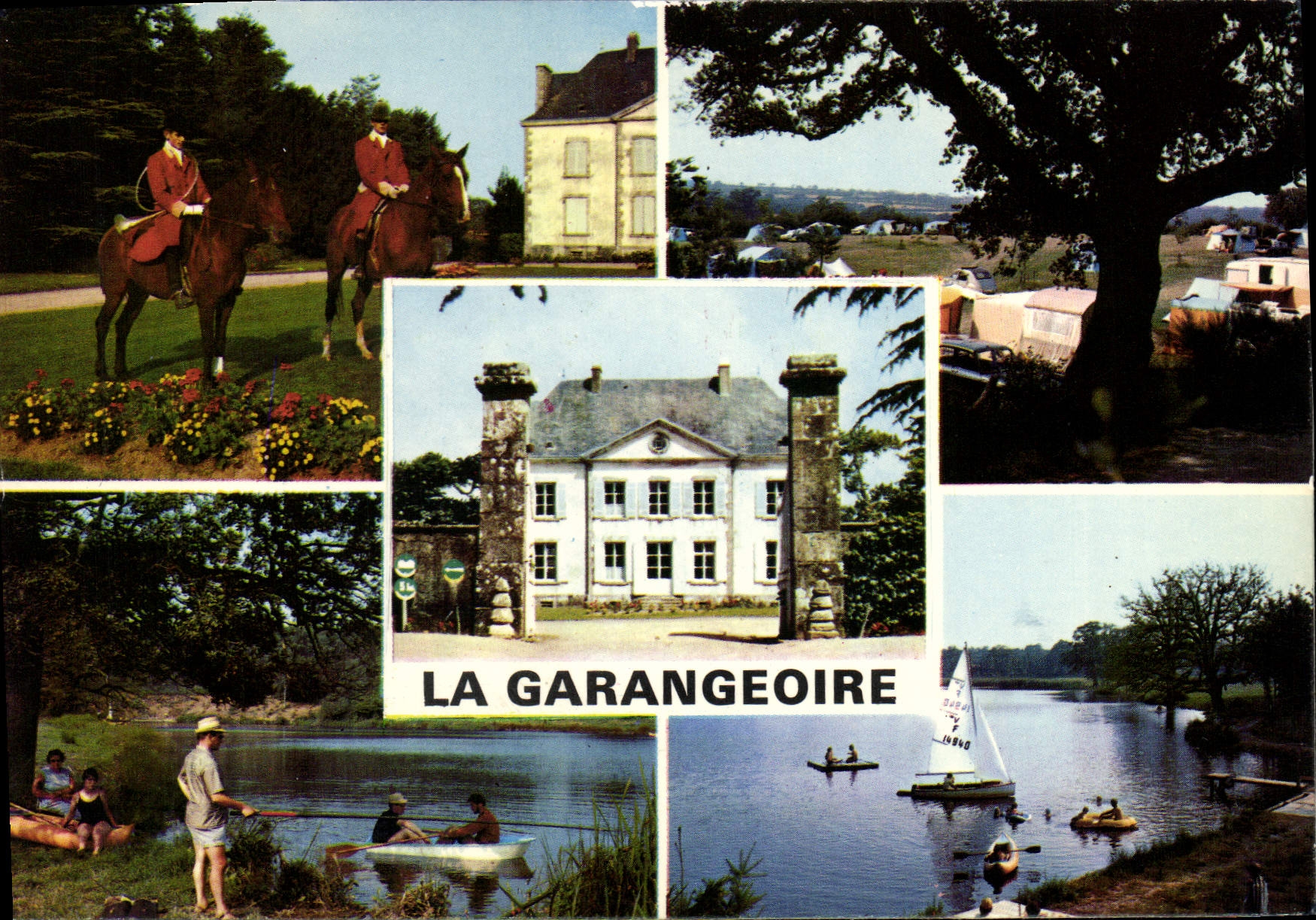 La Garangeoire — vue panoramique — éditeur AS Couleurs Naturelles, n° 101