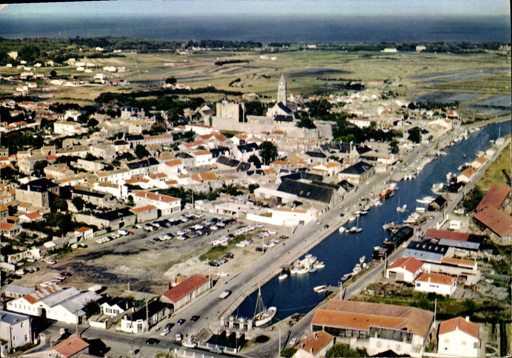 Ile de Noirmoutier — Vue générale et le Port — Artalid Frères, Nantes