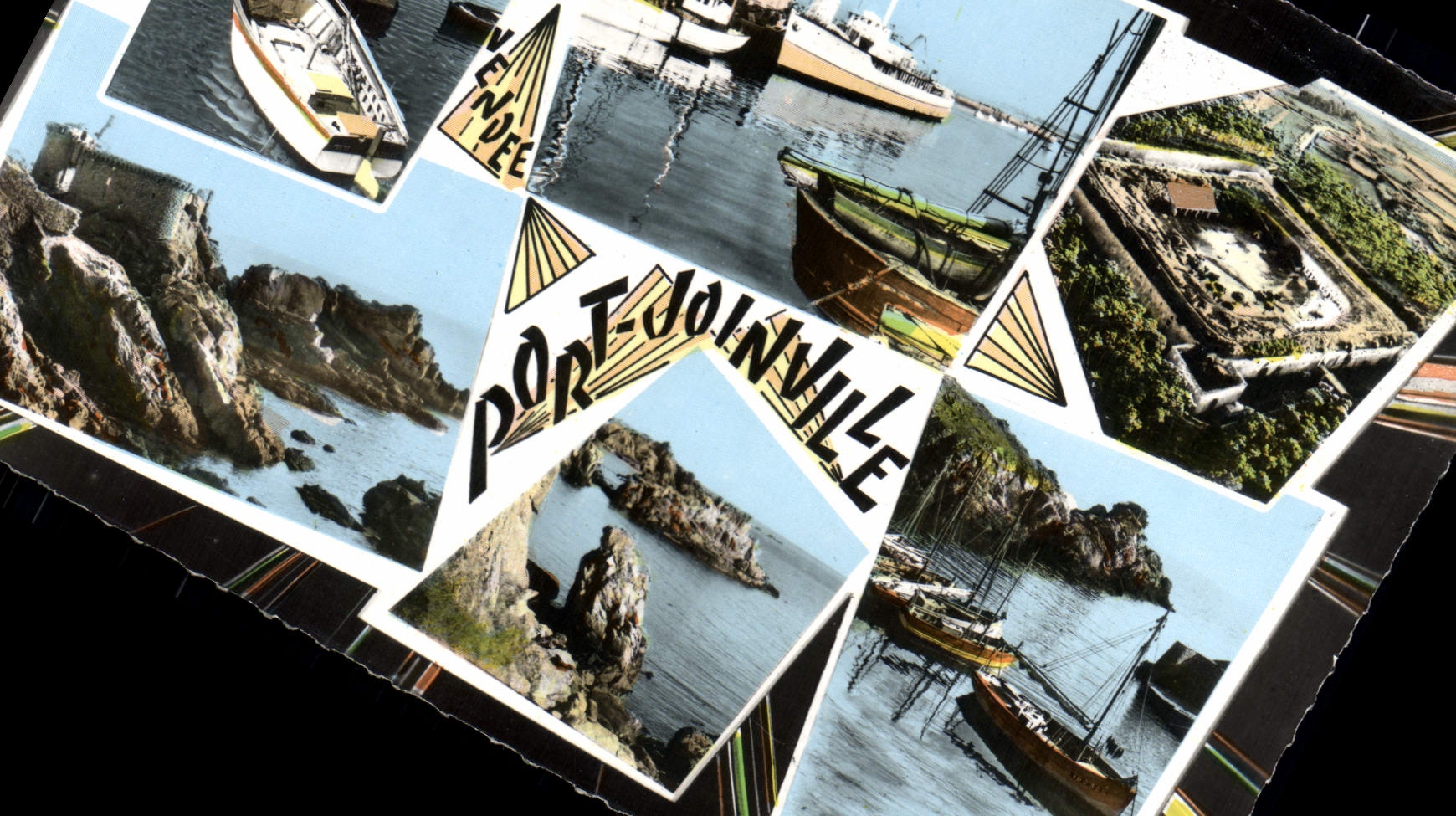 Port-Joinville — Panoramic view — The Island of Yeu, Collection Christiane