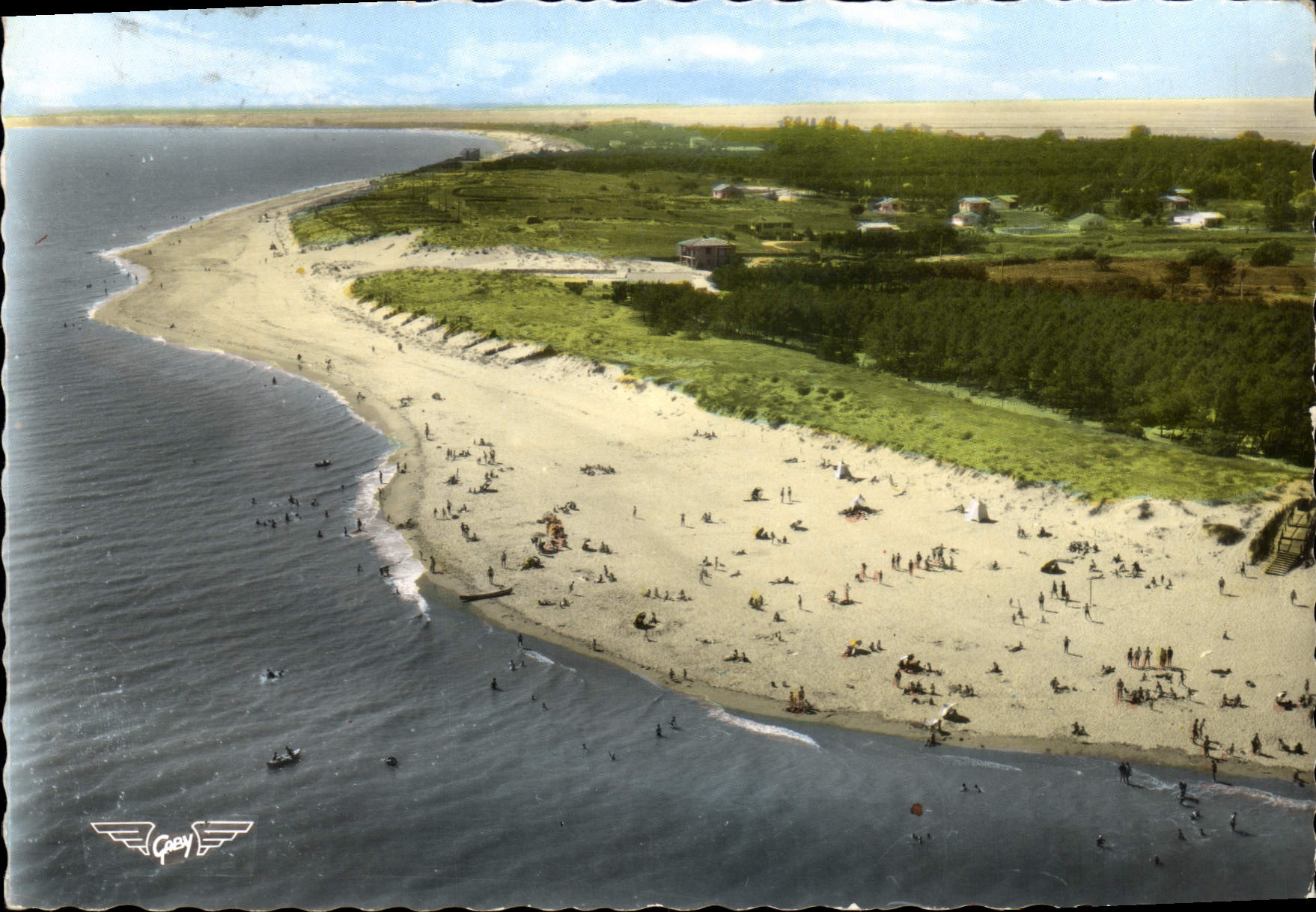 La Tranche-sur-Mer — Vue de la Plage — Éditions Gaby, Nantes