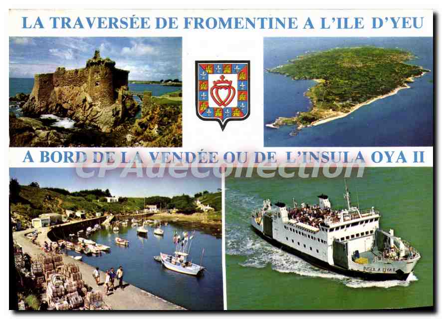 La traversée de Fromentine à l'Île d'Yeu — Éditions d'Art JAC 2700