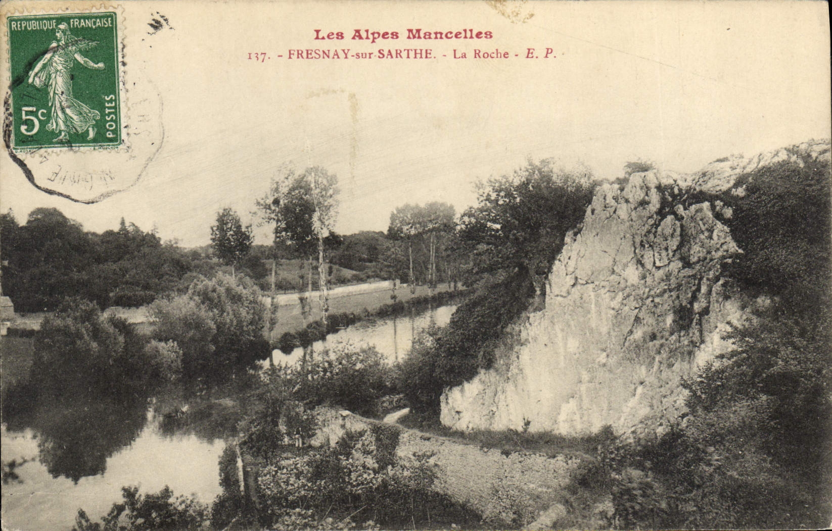 The Mancelle Alps — La Roche — Publisher E.P., No. 137
