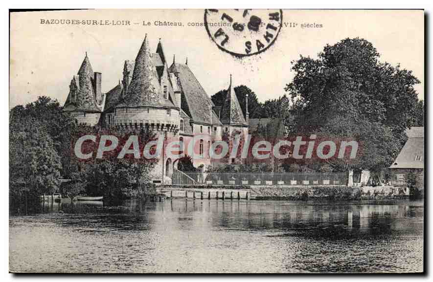 CPA Bazouges sur le Loir Le Chateau 