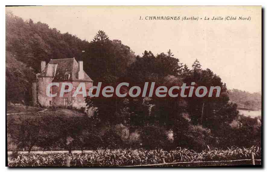 CPA Chahaignes Sarthe La Jaille cote nord 