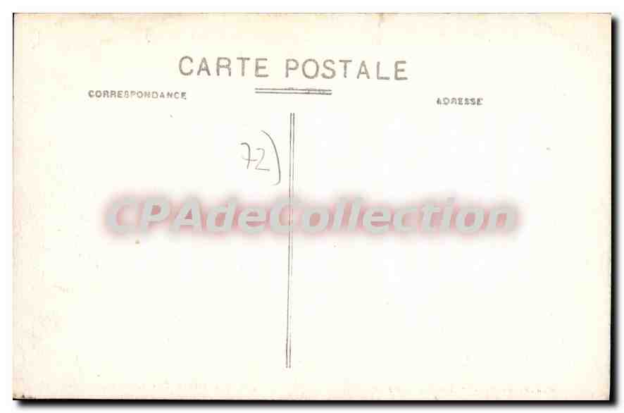 CPA Besse sur Braye Chateau de la Godeliniere  — Verso
