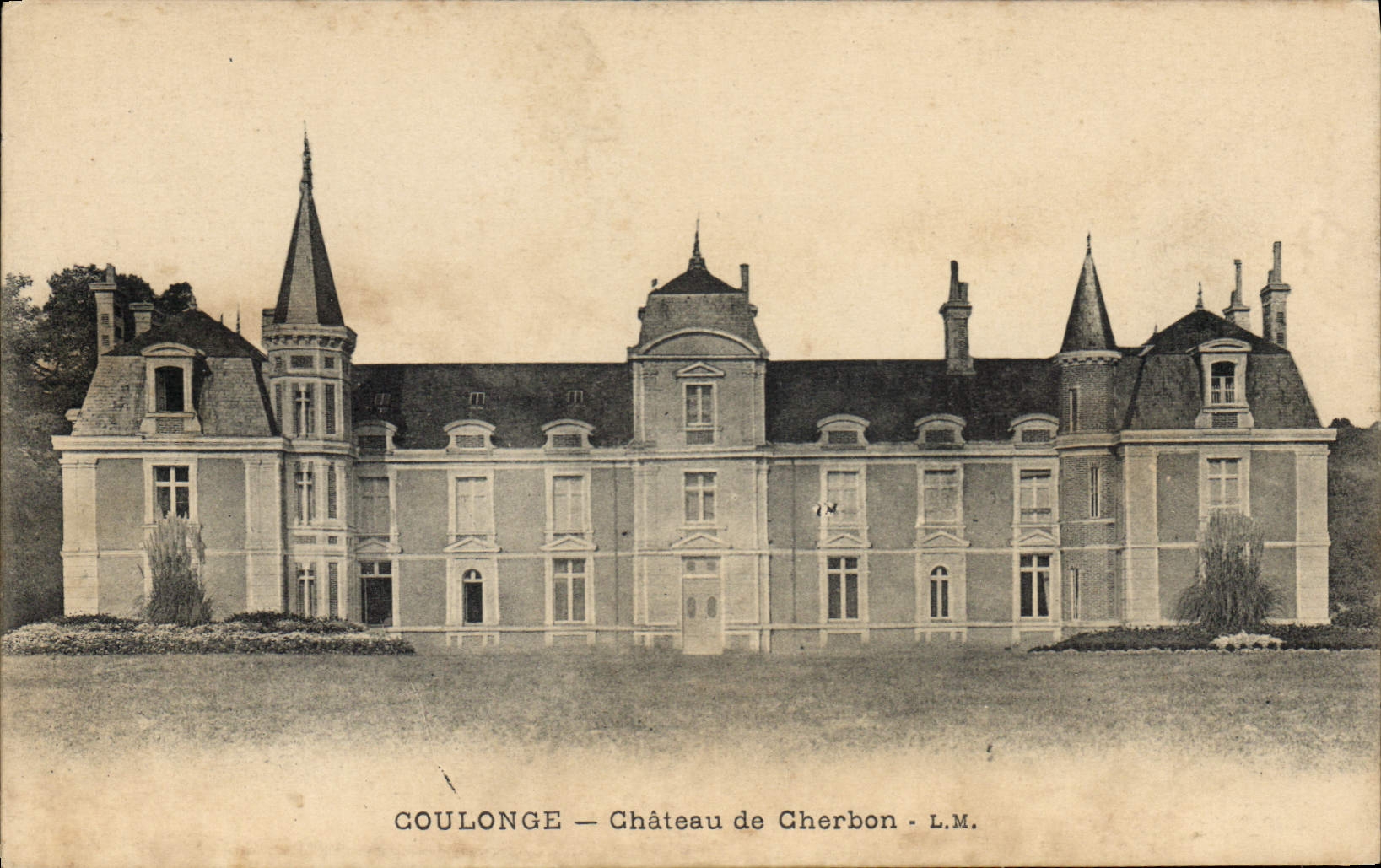 CPA Coulonge Chateau de Cherbon 