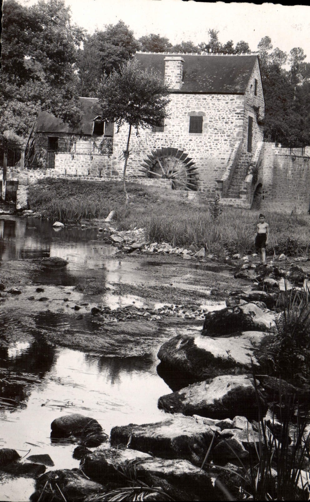 CPA Saint Leonard des Bois Sarthe Moulin du Val 