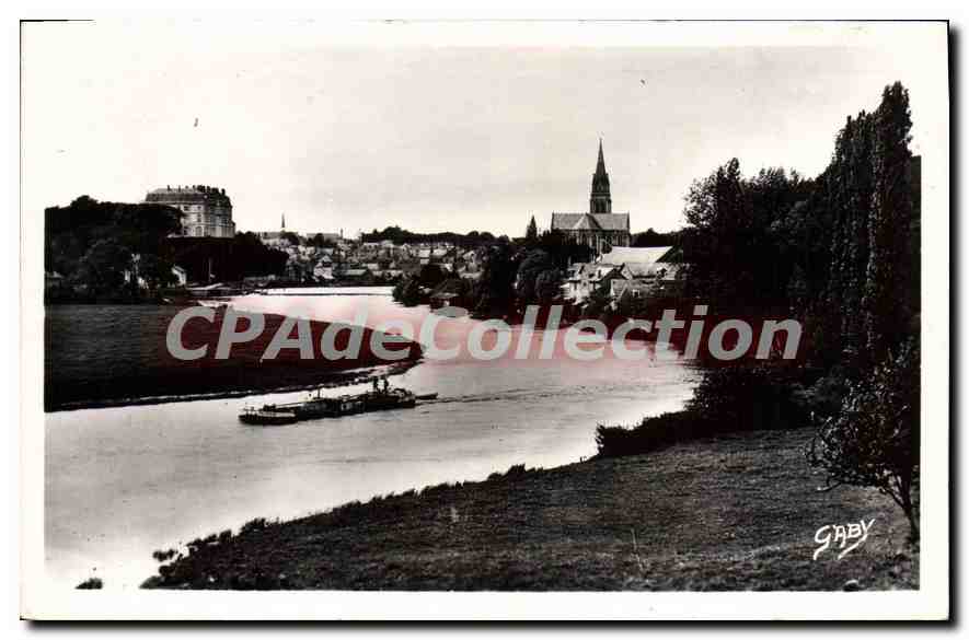 Sablé-sur-Sarthe — Übersicht und die Sarthe — Gaby