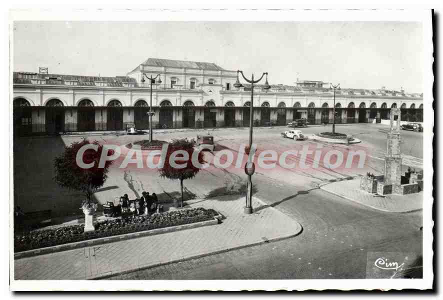 CPA Le Mans Sarthe Gare de la SNCF 