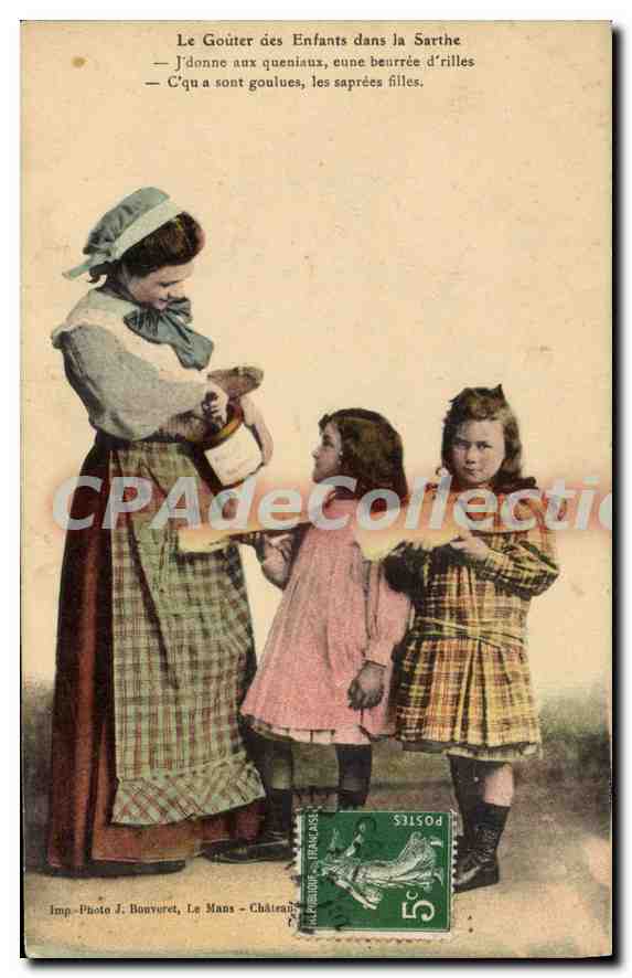 CPA Les Gouter des Enfants dans la Sarthe 
