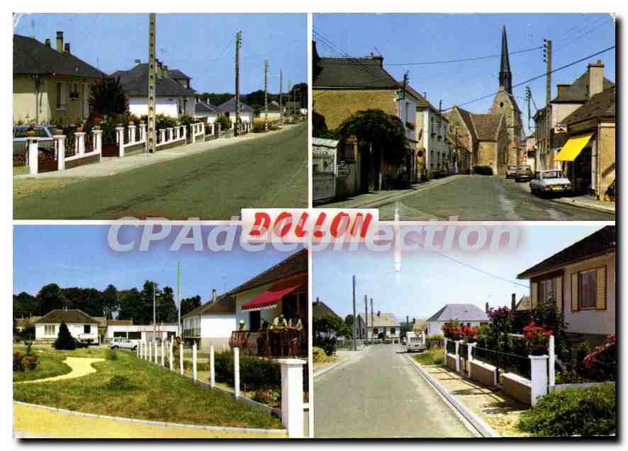 Dollon — vue de la ville — Édition HERAULT & BELLEME