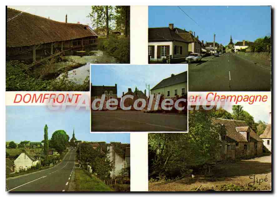Domfront-en-Champagne — vue panoramique — Jipécolor