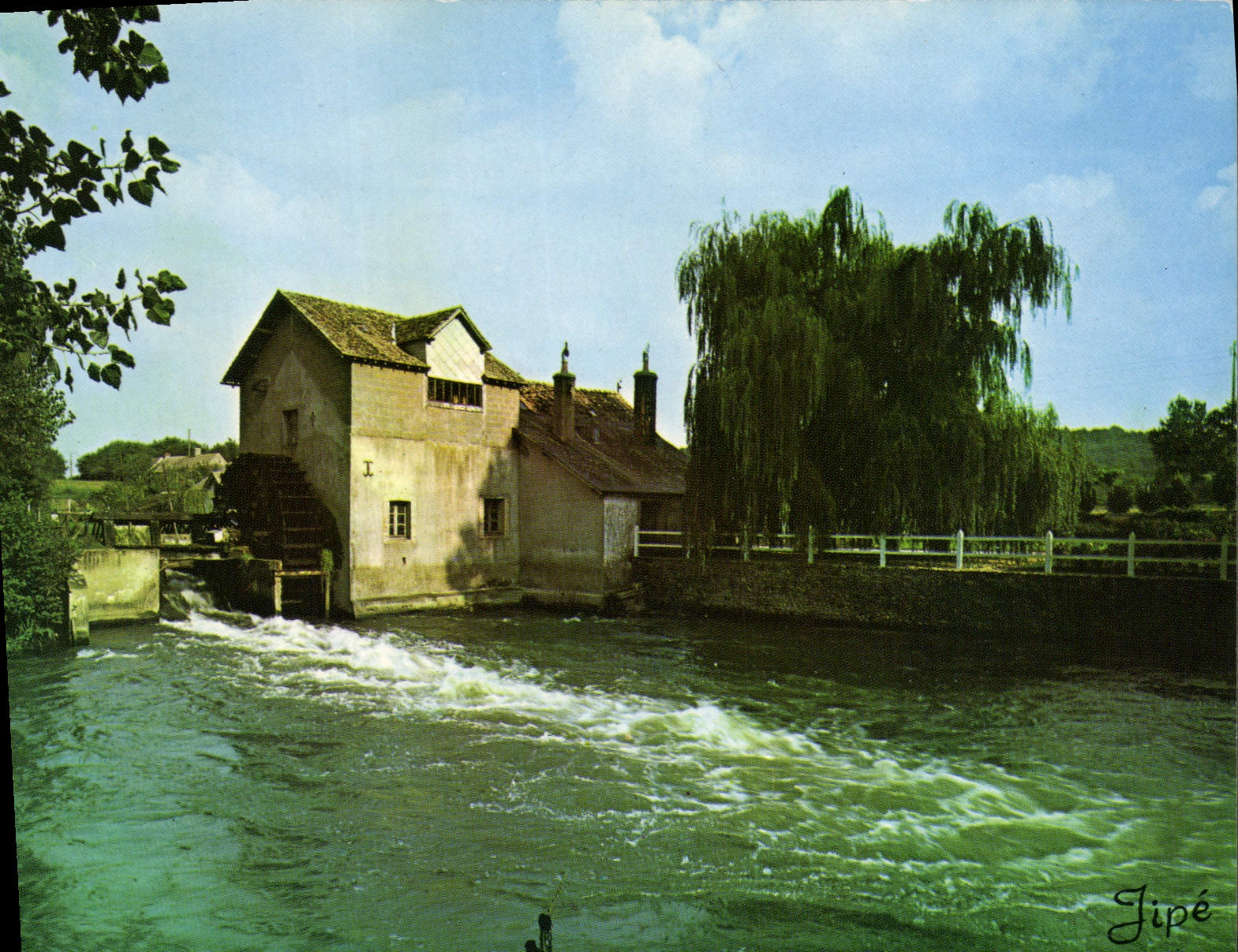 CPSM Connerre Sarthe Le Moulin de la Croix 