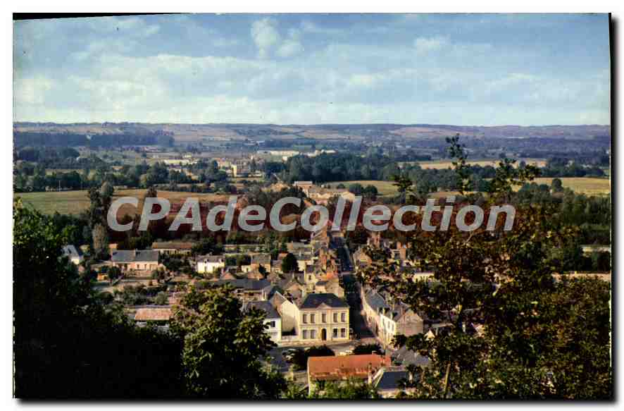 CPSM La Chartre sur le Loir Sarthe Vue generale 