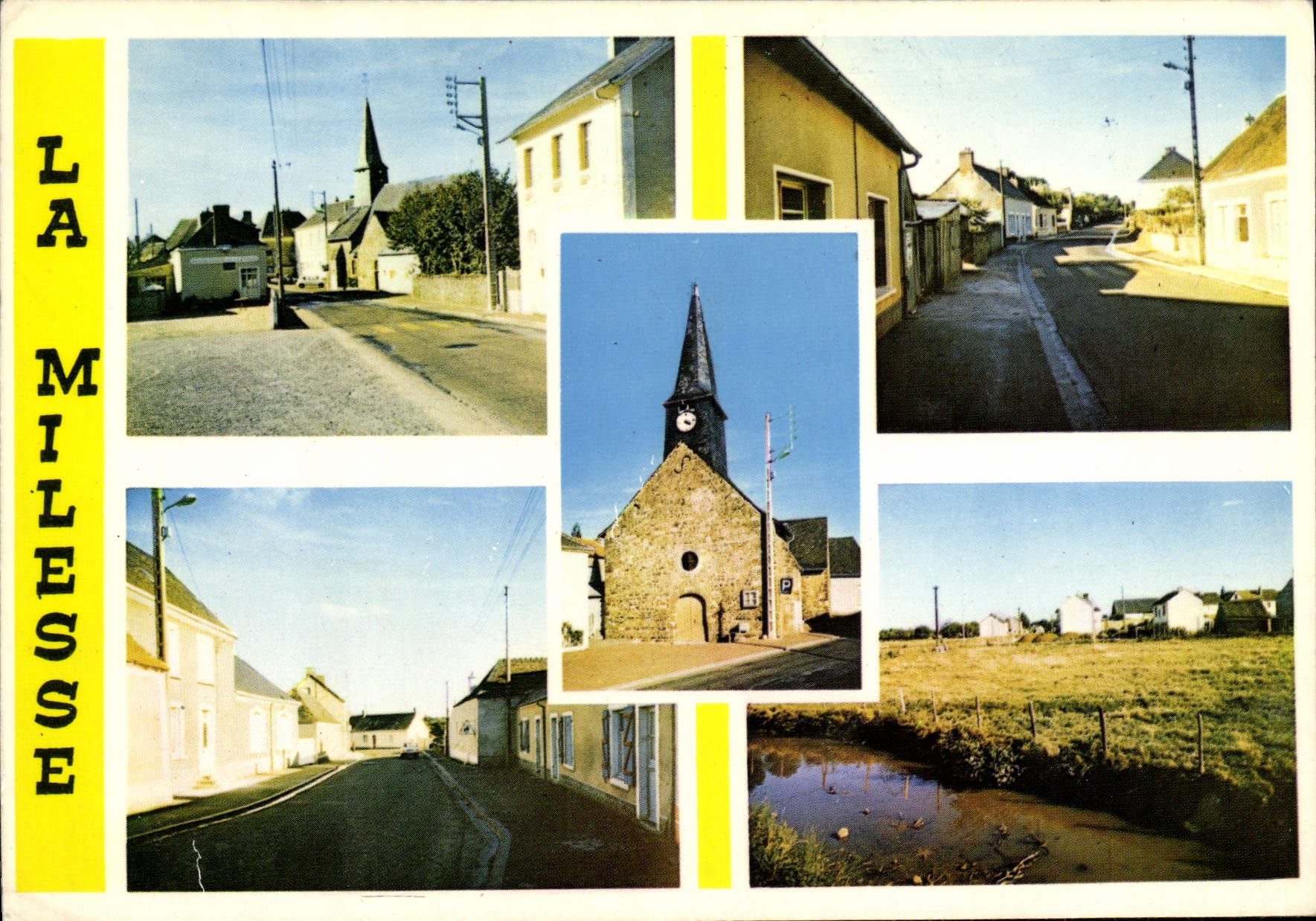 La Milesse — vue panoramique — Imp. Phot. GEORGET-DOLBEAU