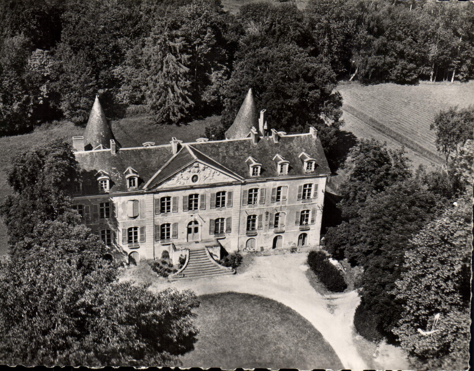 CPSM St Mars la Briere Sarthe Le Chateau 