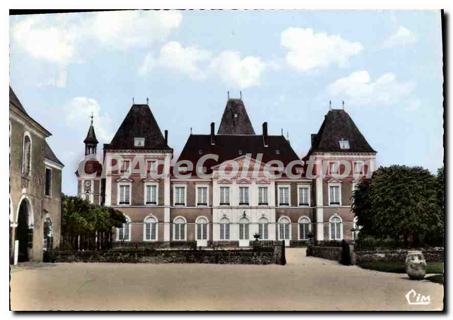 CPSM St Mars d'Outille Sarthe Chateau de Segrais Maison de Retraite et de Repos 
