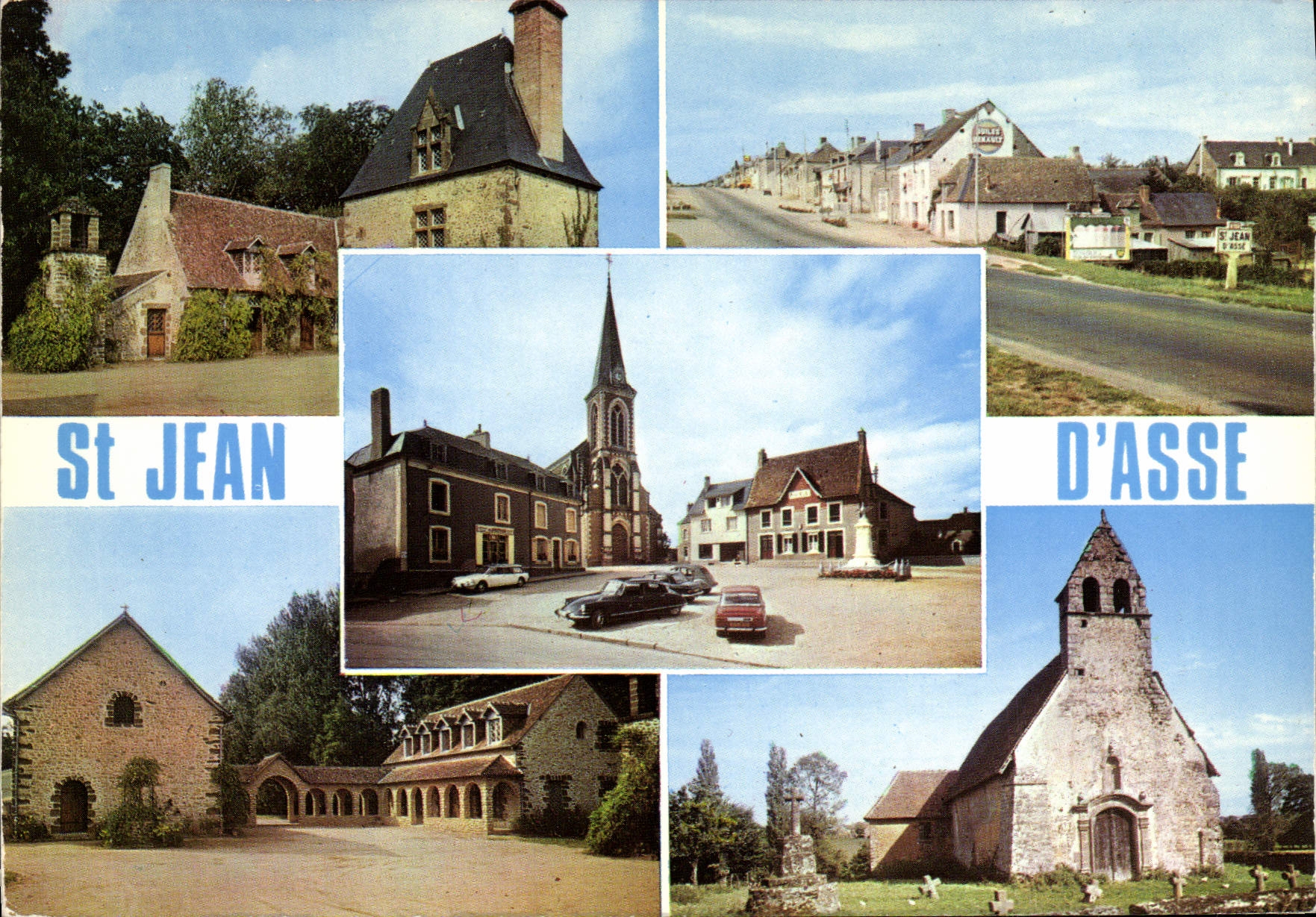 St Jean d'Assé — vue panoramique — Jipécolor, n°72
