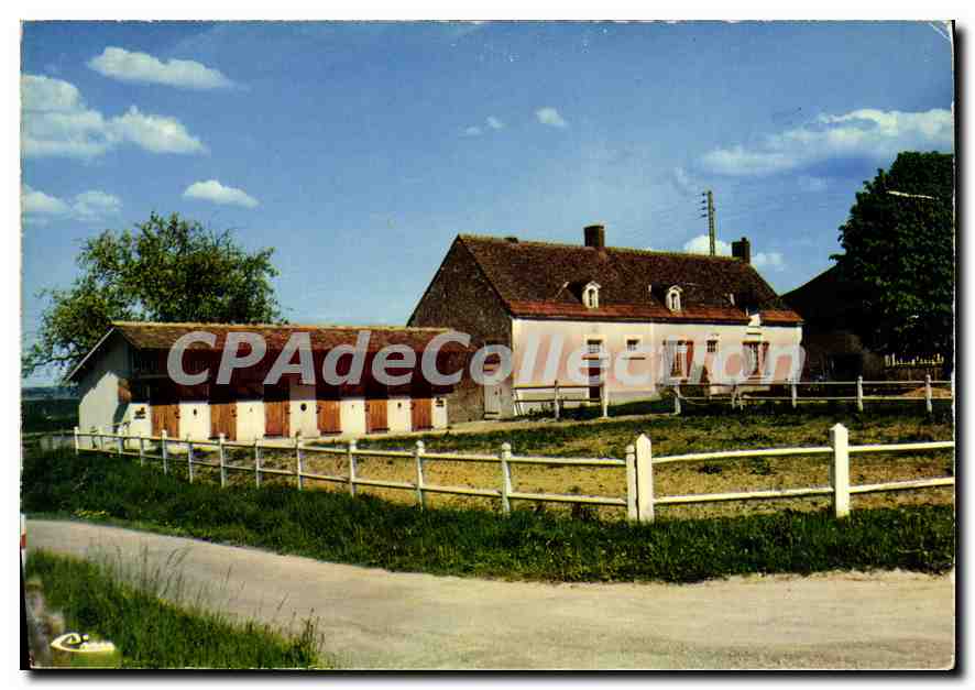 CPSM Yvre le Polin Sarthe chateau de la Briere 
