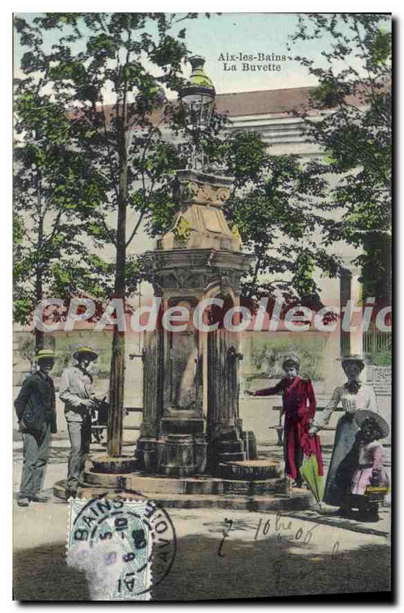CPA Aix les Bains la Buvette 