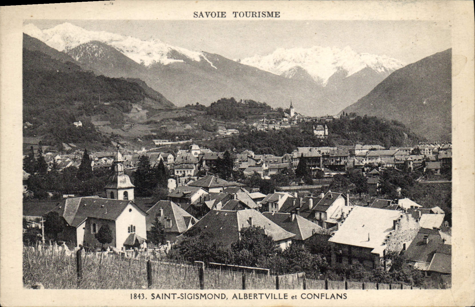 CPA Savoie Tourisme Gresy sur Isere Albertville et Conflans 