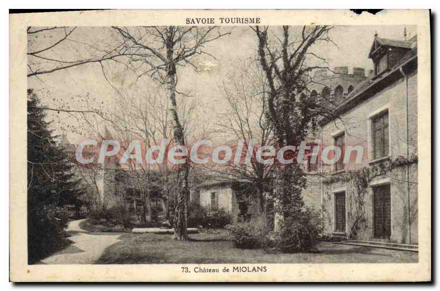CPA Savoie Tourisme chateau de Miolans 