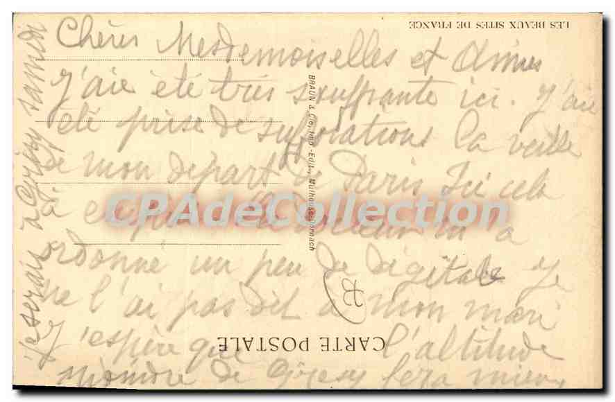 Chapelle des Brieux et le Petit Mont-Blanc — Pralognan — éditeur BRALUN & Cie, n° 14445 — Reverso