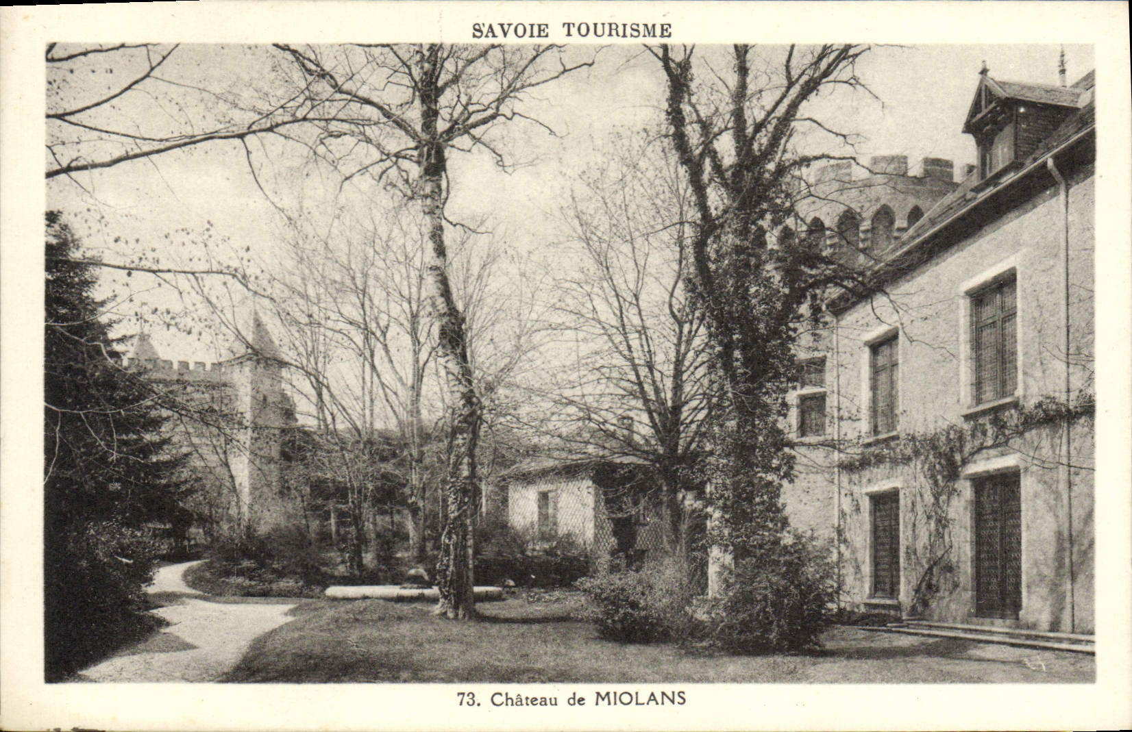CPA Savoie Tourisme chateau de Moilans 