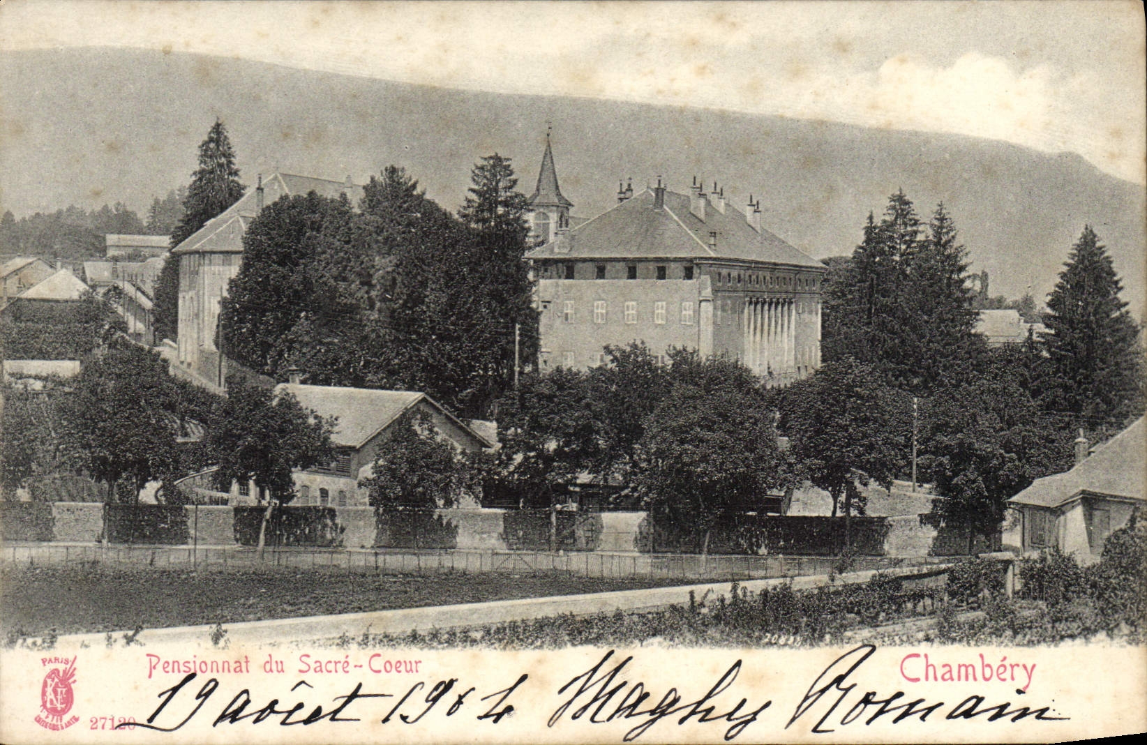 CPA Chambery Pensionnal du Sacre Coeur 
