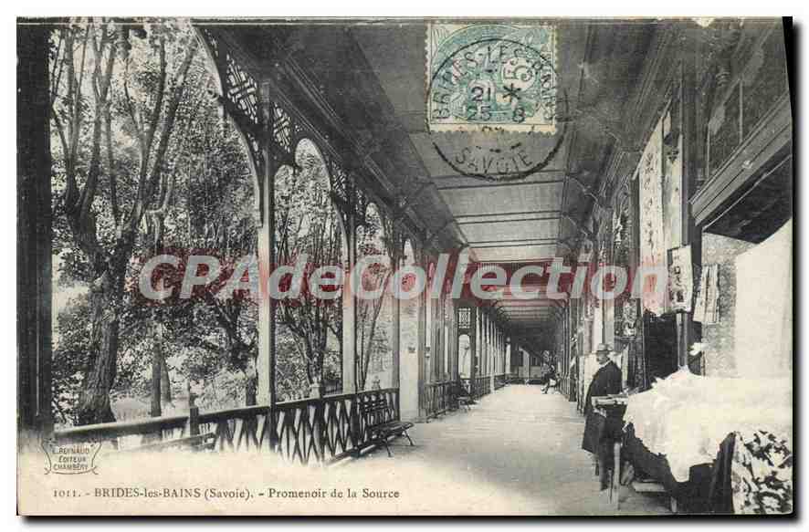 CPA Brides les Bains Savoie Promenoir de la Source 