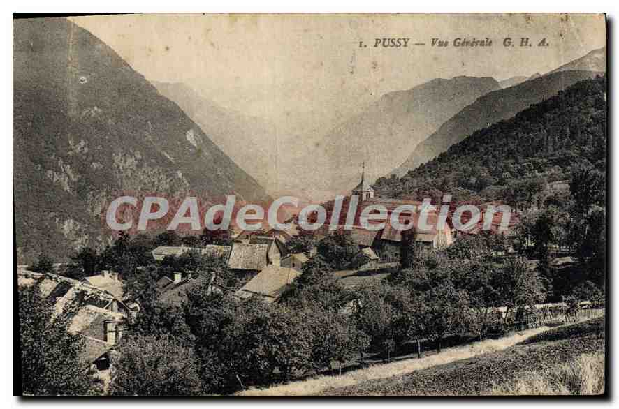 CPA Passy vue generale 