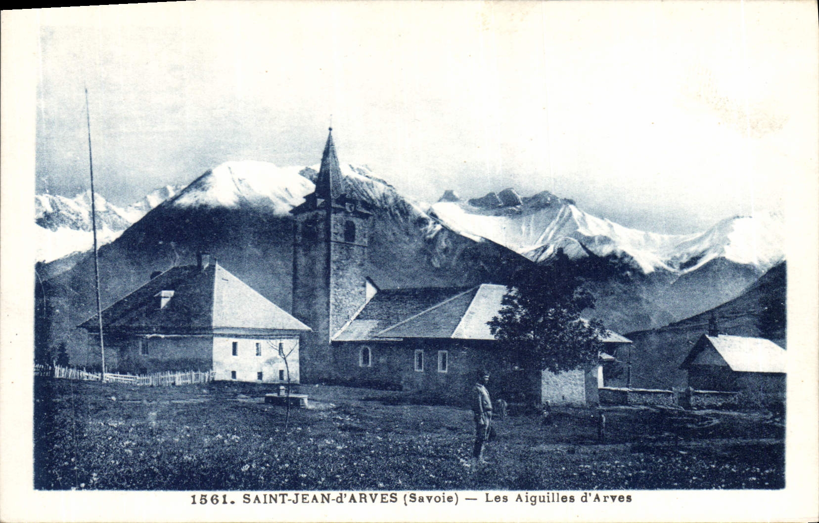 CPA Saint Jean d'Arves Savoie les Aiguilles d'Arves 
