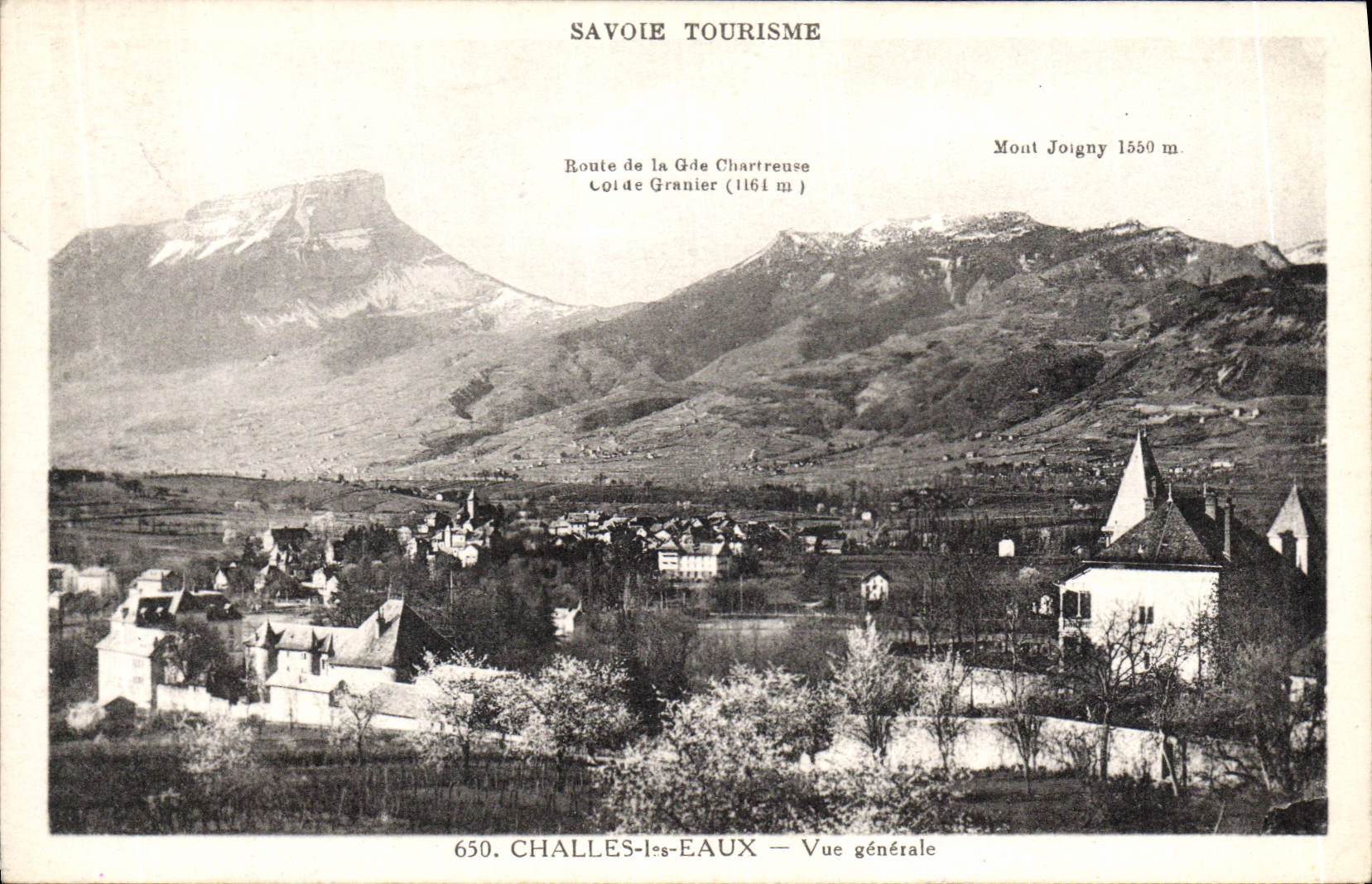 CPA Charlles les Eaux vue generale 