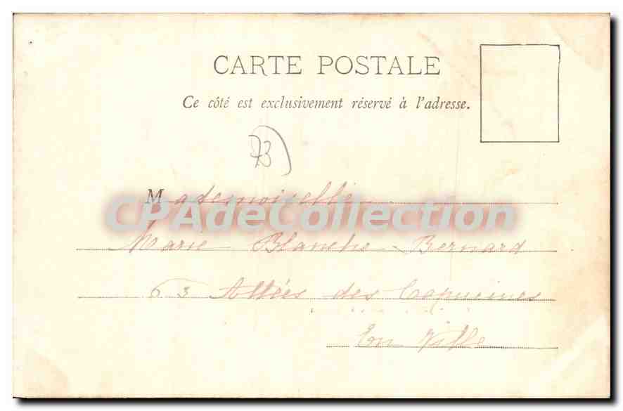 CPA Aime Eglise St Martin  — Rückseite