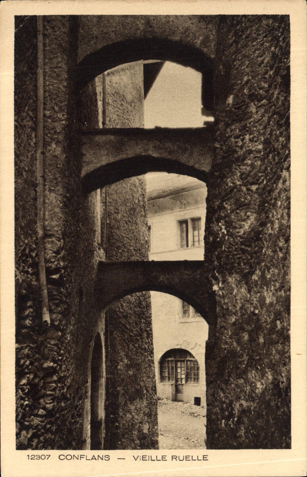 CPA Conflans vieille Ruelle 