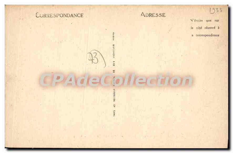 CPA Aix les Bains vue generale et la Dent du Chat  — Rückseite