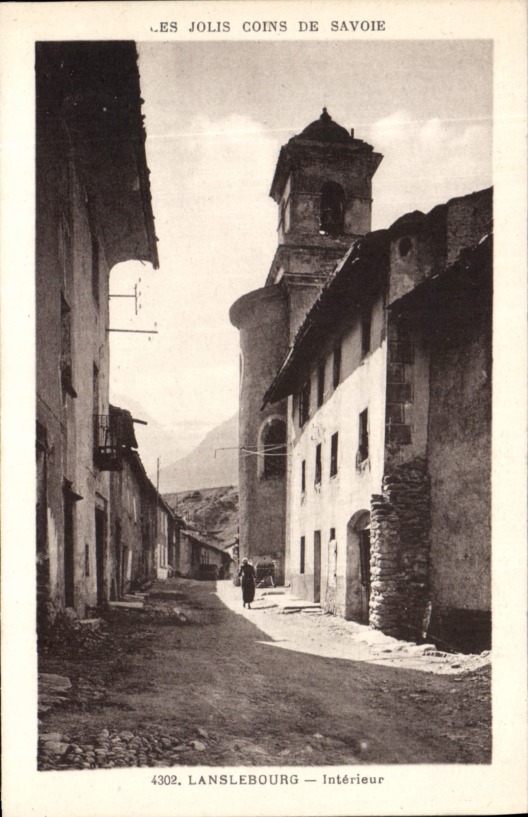 CPA Jolis coin de Savoie Lanslebourg interieur 