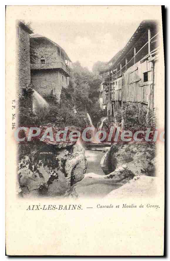 CPA Aix les Bains Cascade et Moulin de Gresy 